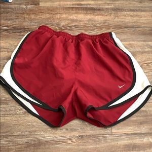 Nike Red Tempo Running Shorts